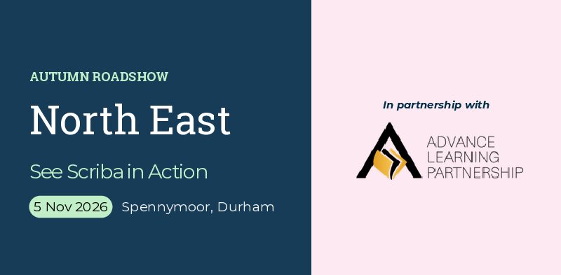 Scriba Roadshow: North East